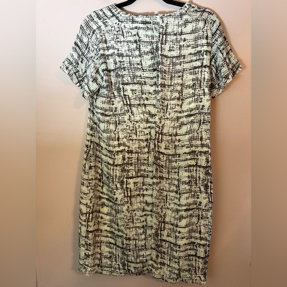 Banana Republic Pleated Neck-Tie Waist Dress in Whipped Mint Size S - Picture 4 of 12